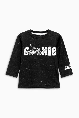 Black The Goonies T-Shirt (3mths-6yrs)